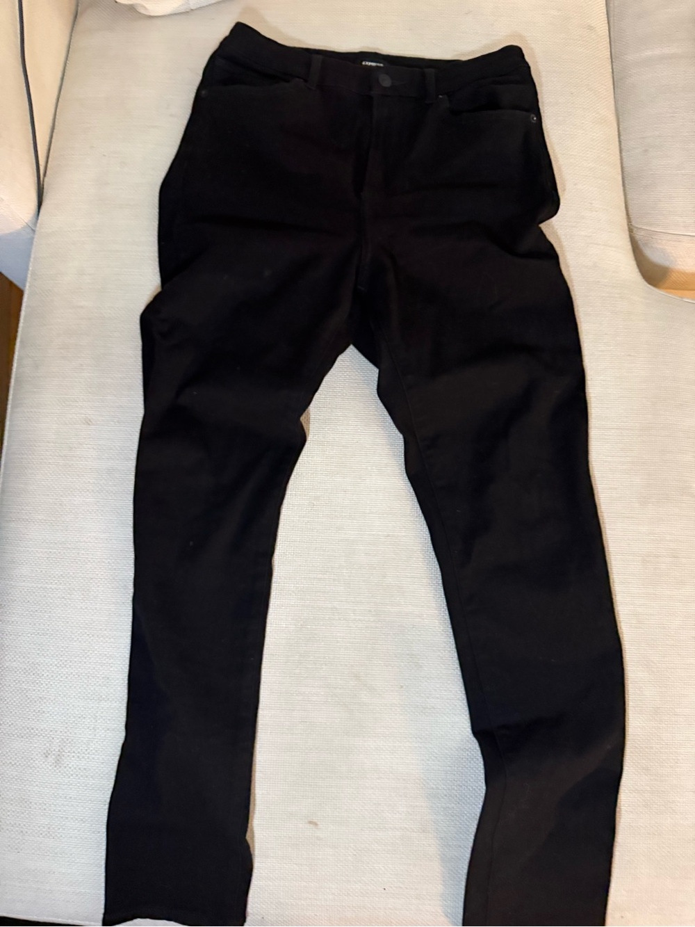 Express Women's Black Skinny Jeans Size M Regular